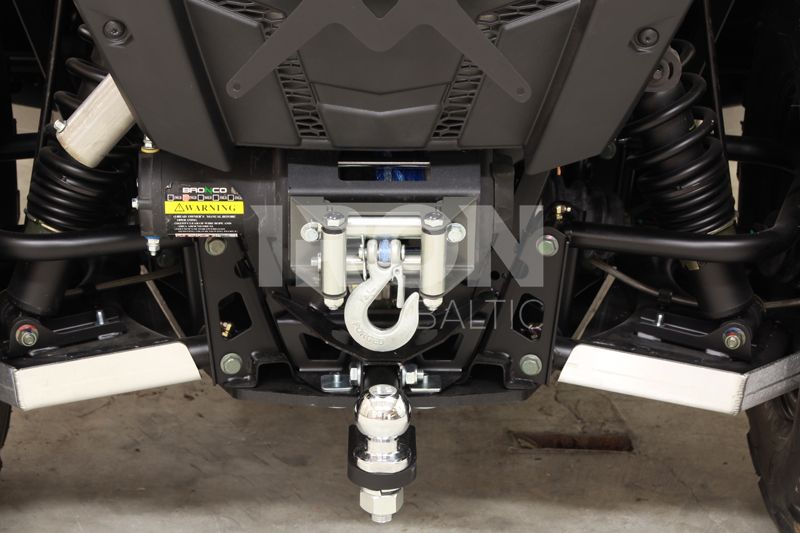 Rear winch mounting kit: Polaris RZR 570