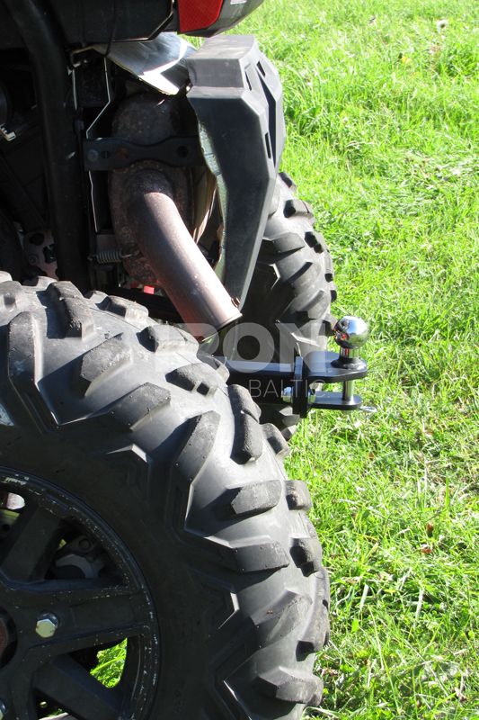 Hitch-ball mounting kit: Polaris RZR 1000