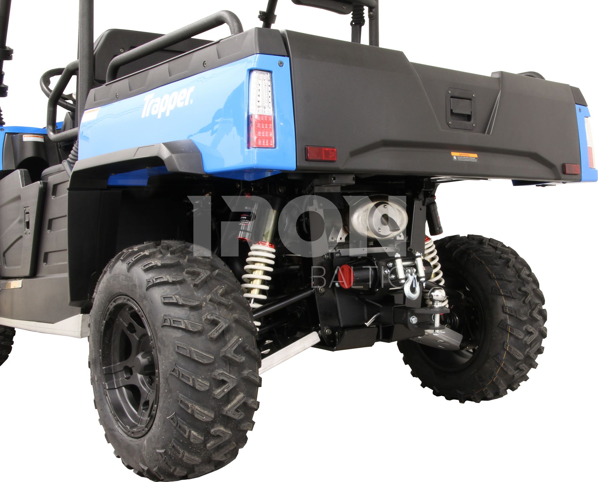 Rear winch mounting kit + 2" receiver: Trapper 550 UTV: HISUN 550 UTV