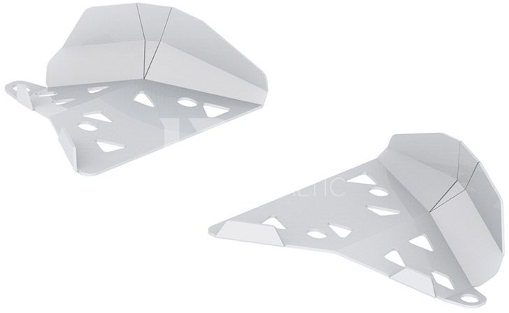 Al. front A-arm guards (pair)
