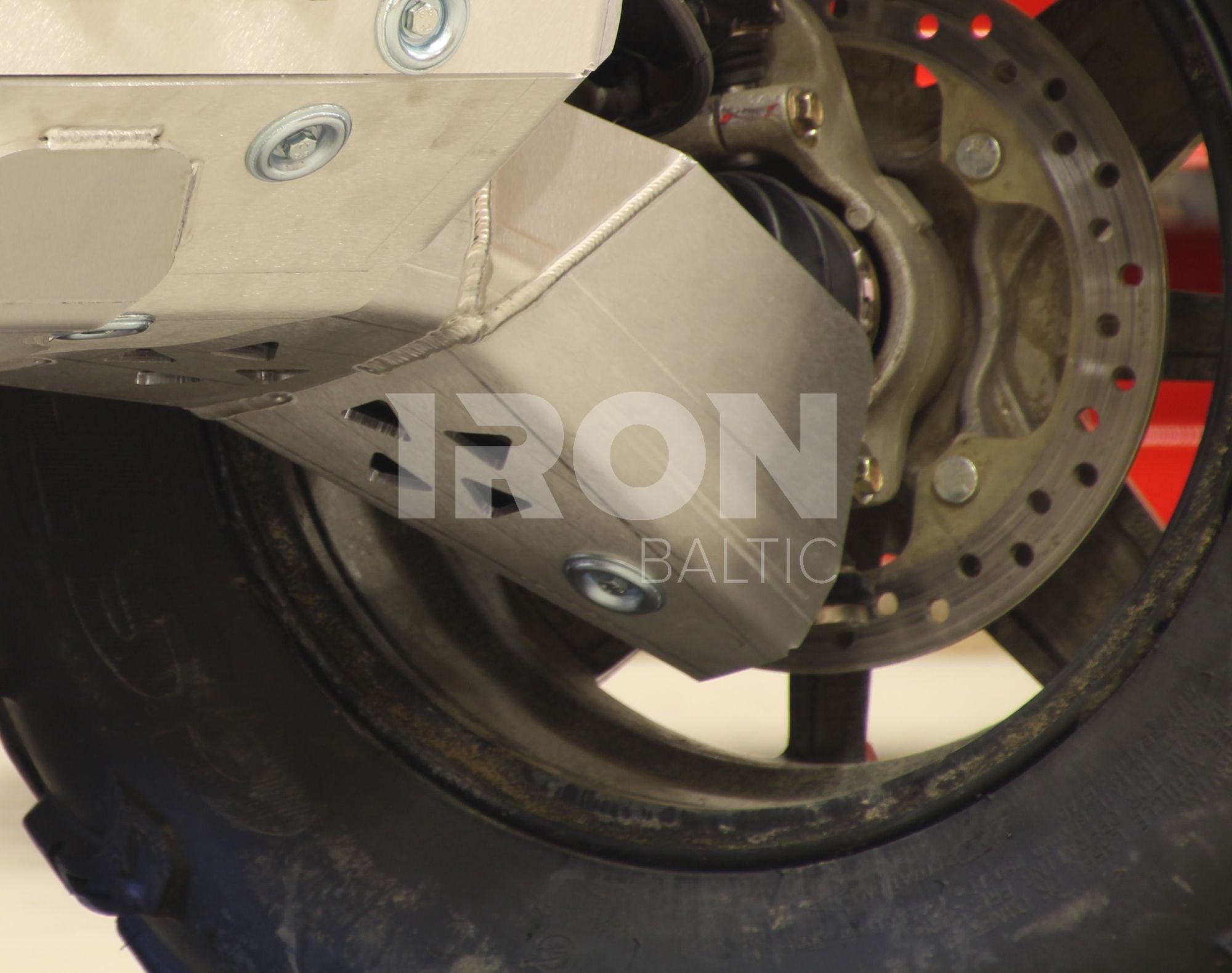 Al. Front A-arm guards (pair)