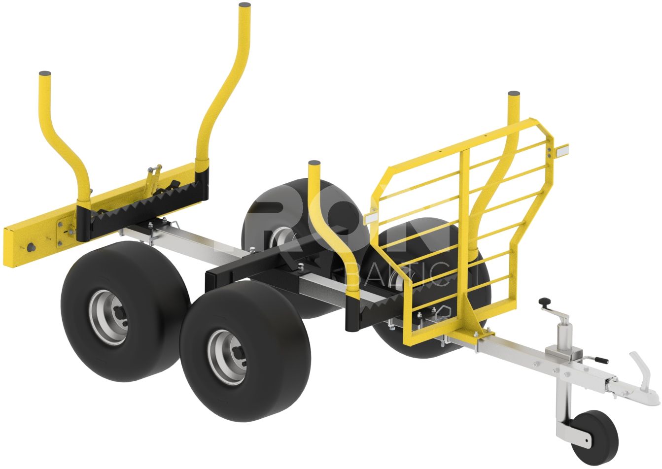 Timber trailer IB 1200 R1a: with road use homologation