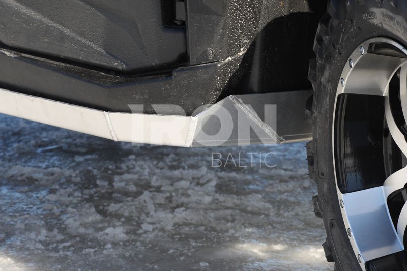 Skid plate full set (aluminium): UFORCE 550 / 800: ( Tracker )