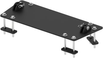 Mid-mount adapter: Trapper 550 UTV: HISUN 550 UTV