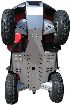 Skid plate full set (aluminium): Honda TRX 680 Rincon: (2015+)
