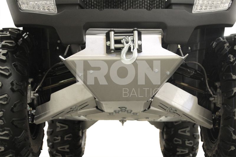 Skid plate full set (aluminium): GOES Cobalt / Iron MAX