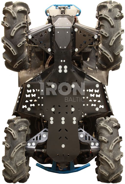 Skid plate full set (plastic): CanAm Renegade X MR: (-2016)
