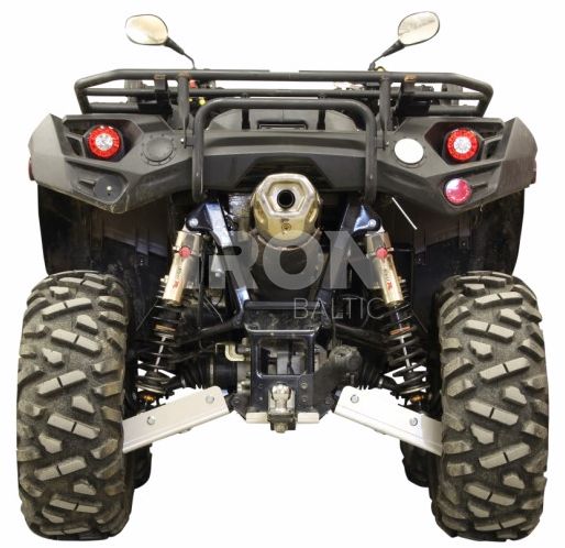 Skid plate full set (aluminium): TGB 1000 Blade: TGB 1000 LTX Blade