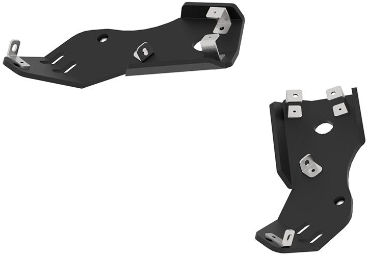 Rear A-arm guards (plastic)