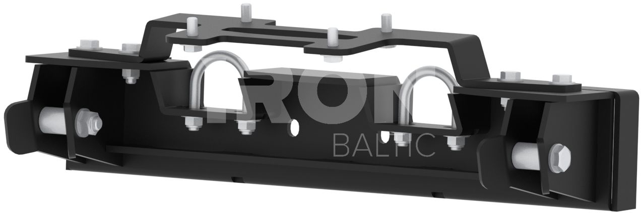 Front-mount adapter: Trapper 550 UTV: HISUN 550 UTV
