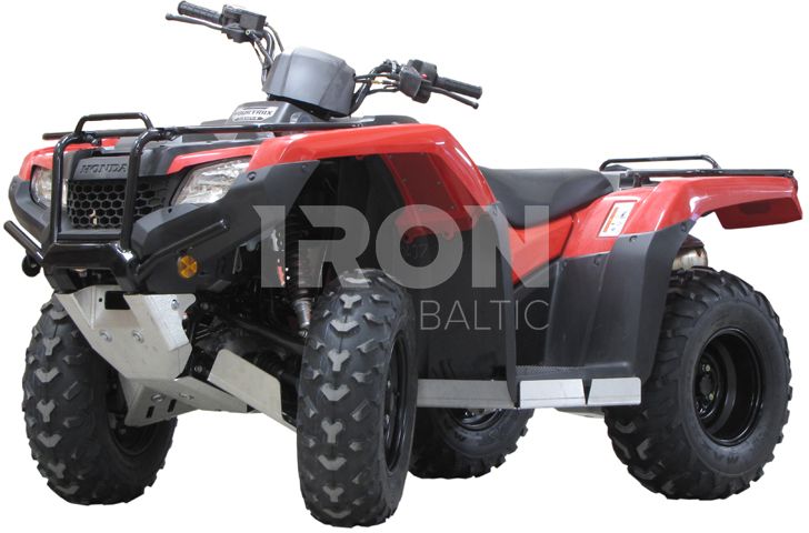 Skid plate full set (aluminium): Honda TRX 500 / 520 (2014+): Fourtrax Foreman 4x4
