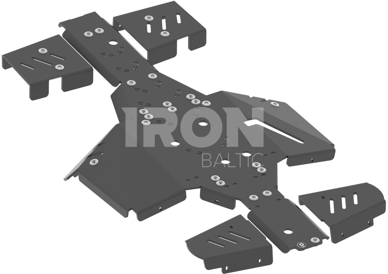 Skid plate full set (plastic): TGB 1000 Blade: TGB 1000 LTX Blade