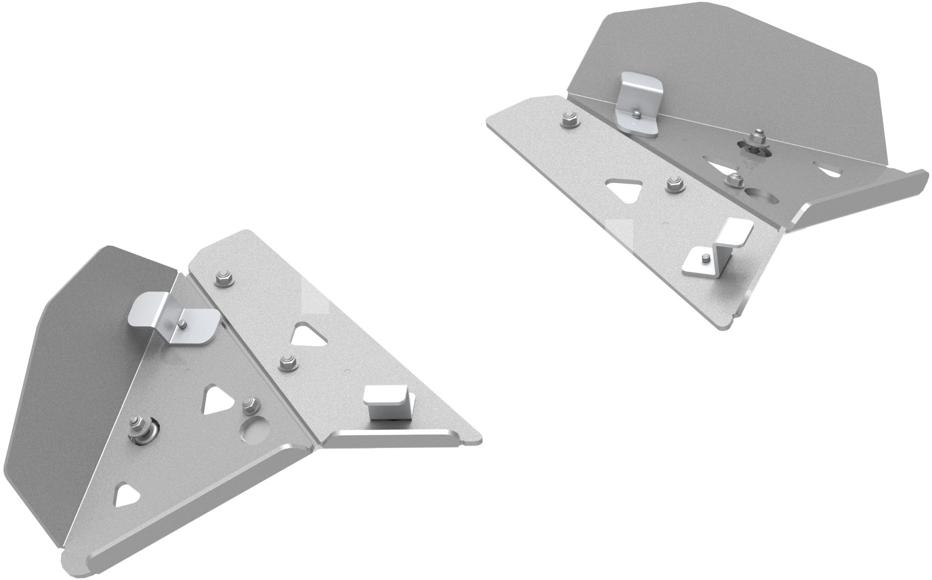 Al. Front A-arm guards (pair)