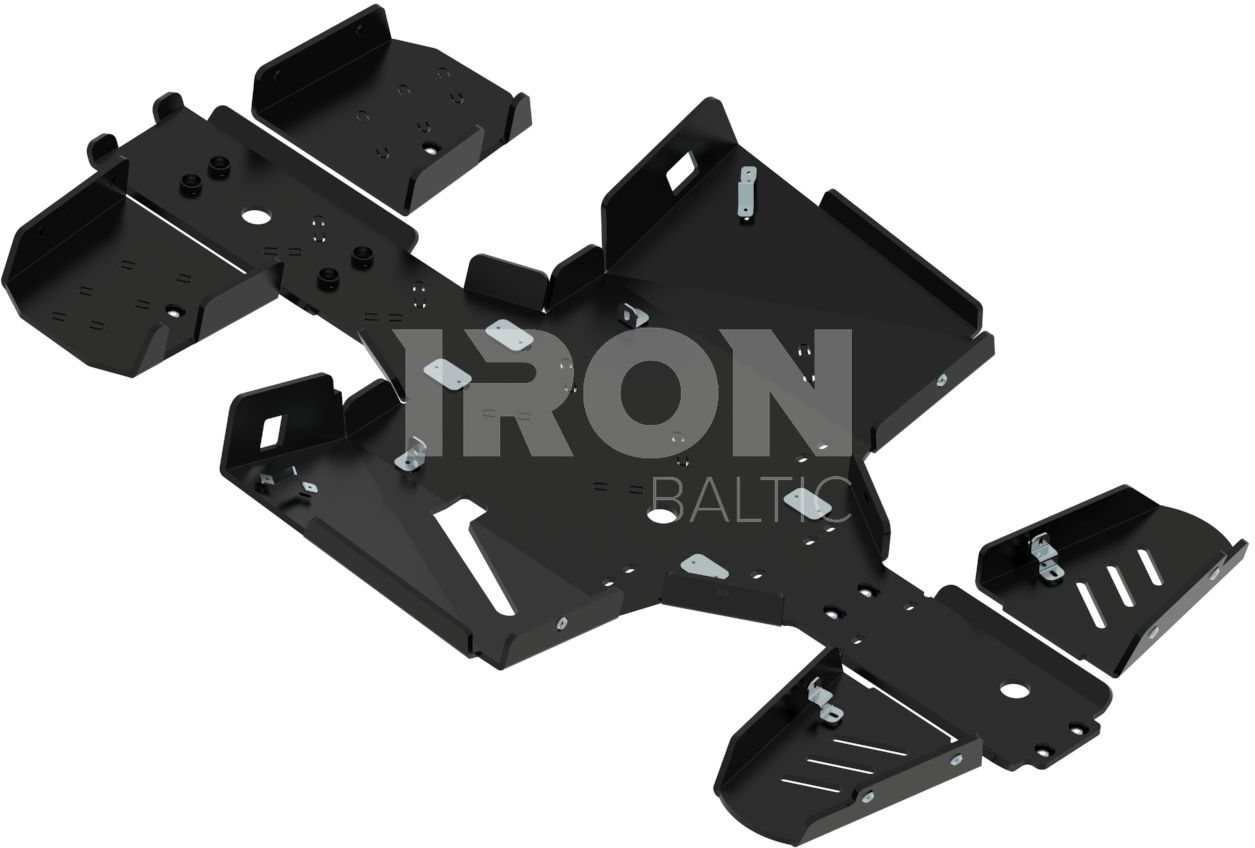 Skid plate full set (plastic): TGB 600 Blade