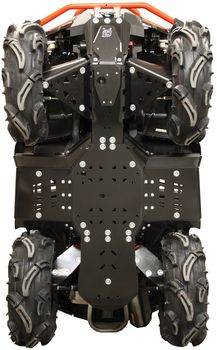 Skid plate full set (plastic): CanAm G2 Outlander: 650 / 850 / 1000: (2017-2018)