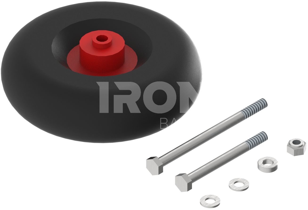 Wheel for arena leveler