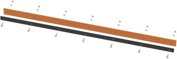 Rubber blade 1800 mm / 71 in