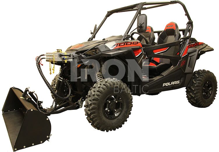 Base frame for hydraulic unit: Polaris RZR 900 S / RZR 1000 S