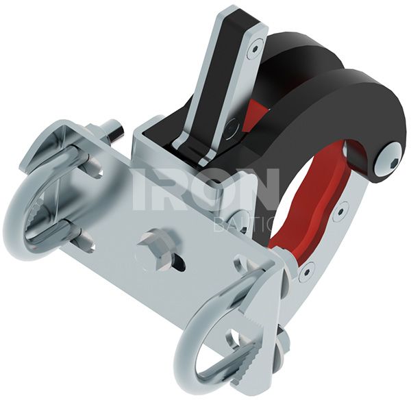 Quick release clamp: (tubular frame)