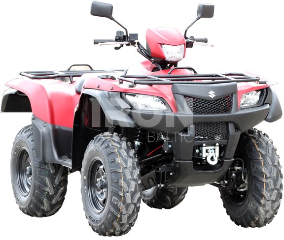Front-mount adapter (narrow): Suzuki LTA 450/500/700/750: KingQuad