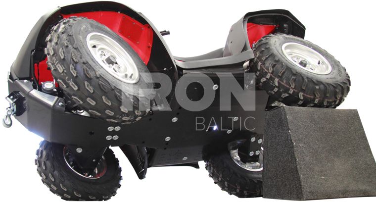 Skid plate full set (plastic): Honda TRX 680 Rincon: (2015+)