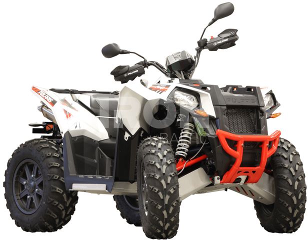 Skid plate full set (aluminium): Polaris Scrambler: 850 / 1000 (2015-2019)