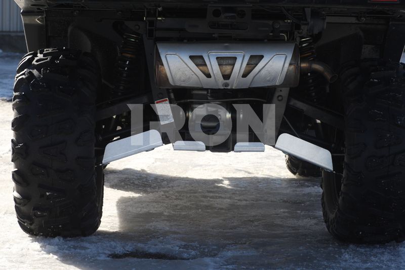 Skid plate full set (aluminium): UFORCE 550 / 800: ( Tracker )