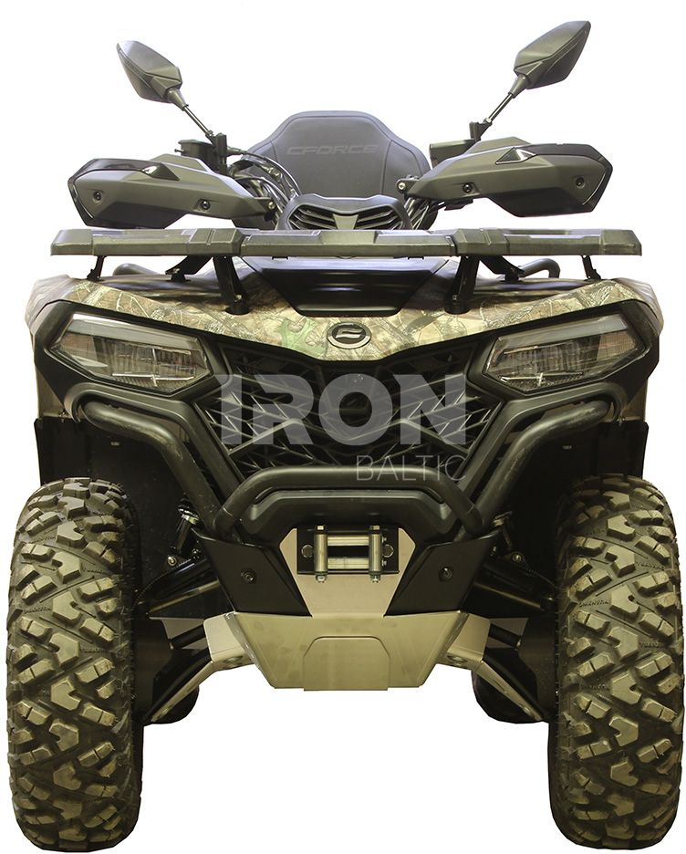 Skid plate full set (aluminium): CFMOTO CFORCE 450-L / 520-L (2022+)
