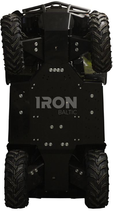 Skid plate full set (plastic): Arctic Cat TRV 500 / 550 / 700