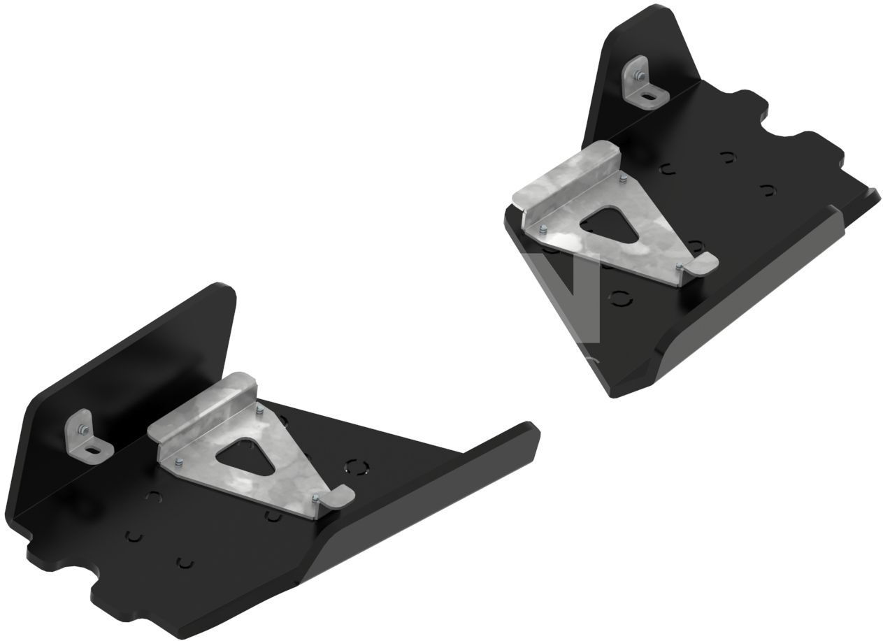 Pl. Rear A-arm guards (pair)