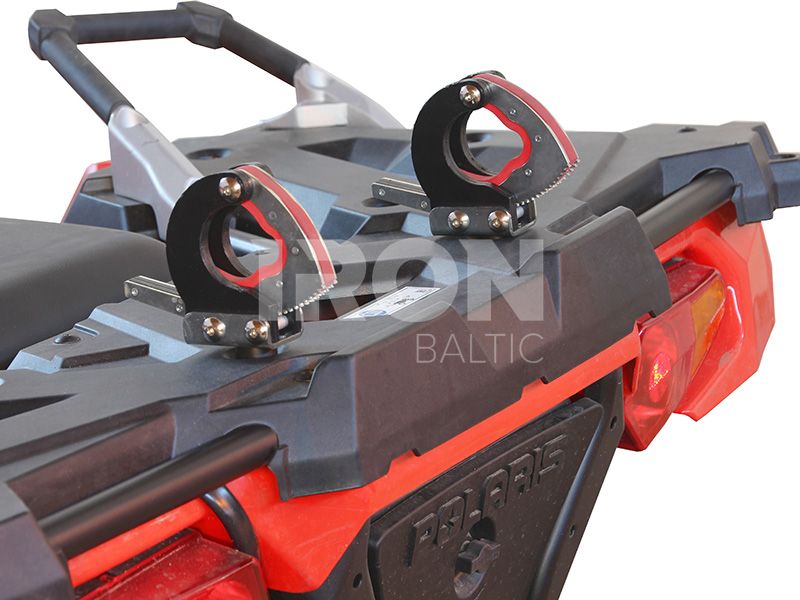 Quick release clamp: (tie down anchor)