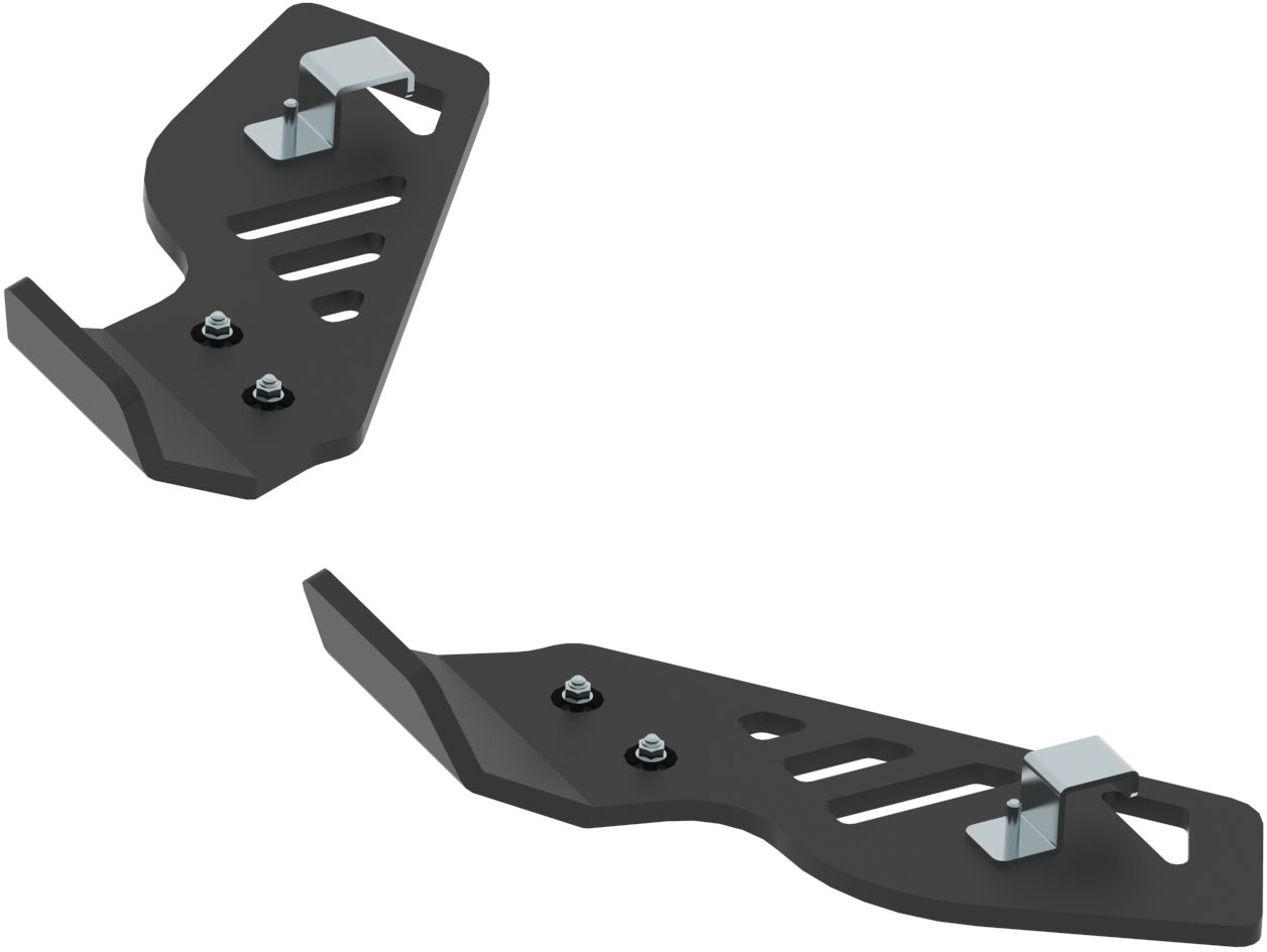 Rear A-arm guards (plastic): CanAm G2 -2016: Renegade: Outlander