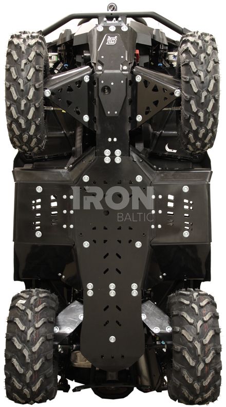 Skid plate full set (plastic): CanAm G2 Outlander MAX: 650 / 850 / 1000: (2017-2018)