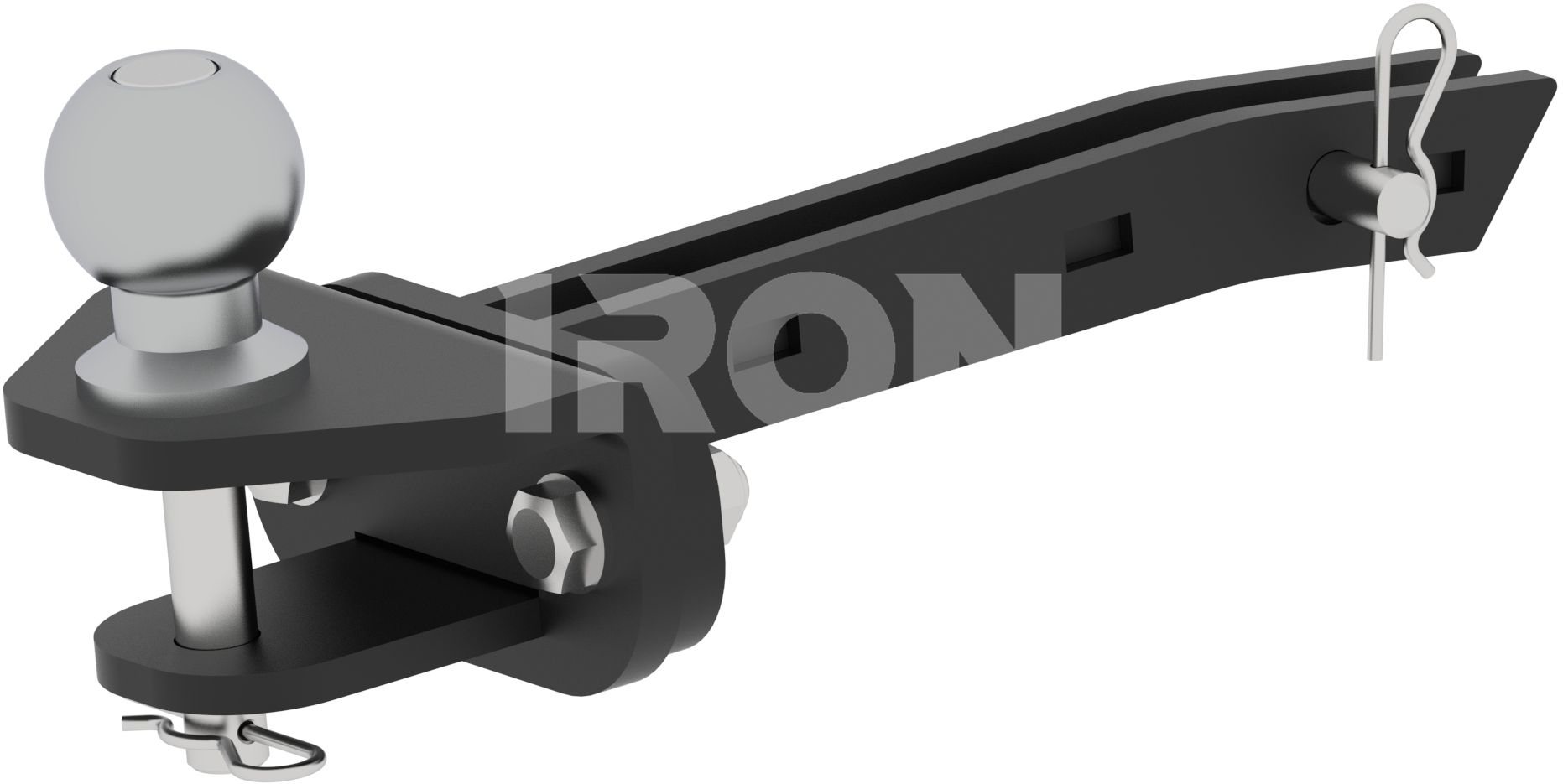 Hitch-ball mounting kit "LONG" ( Sportsman )