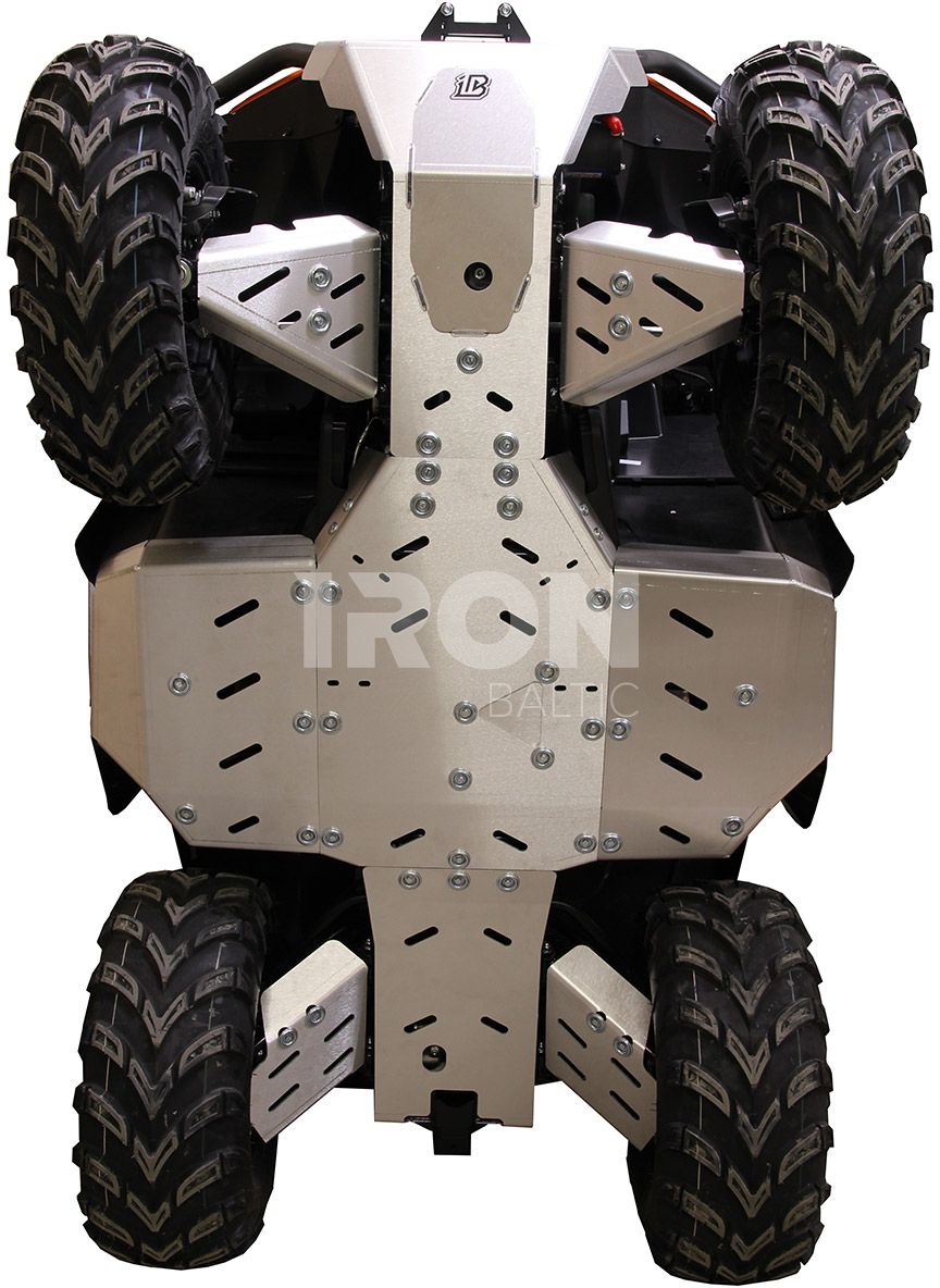 Skid plate full set (aluminium): CFMOTO CFORCE 625 (2023+): CFORCE 600 (2023+)