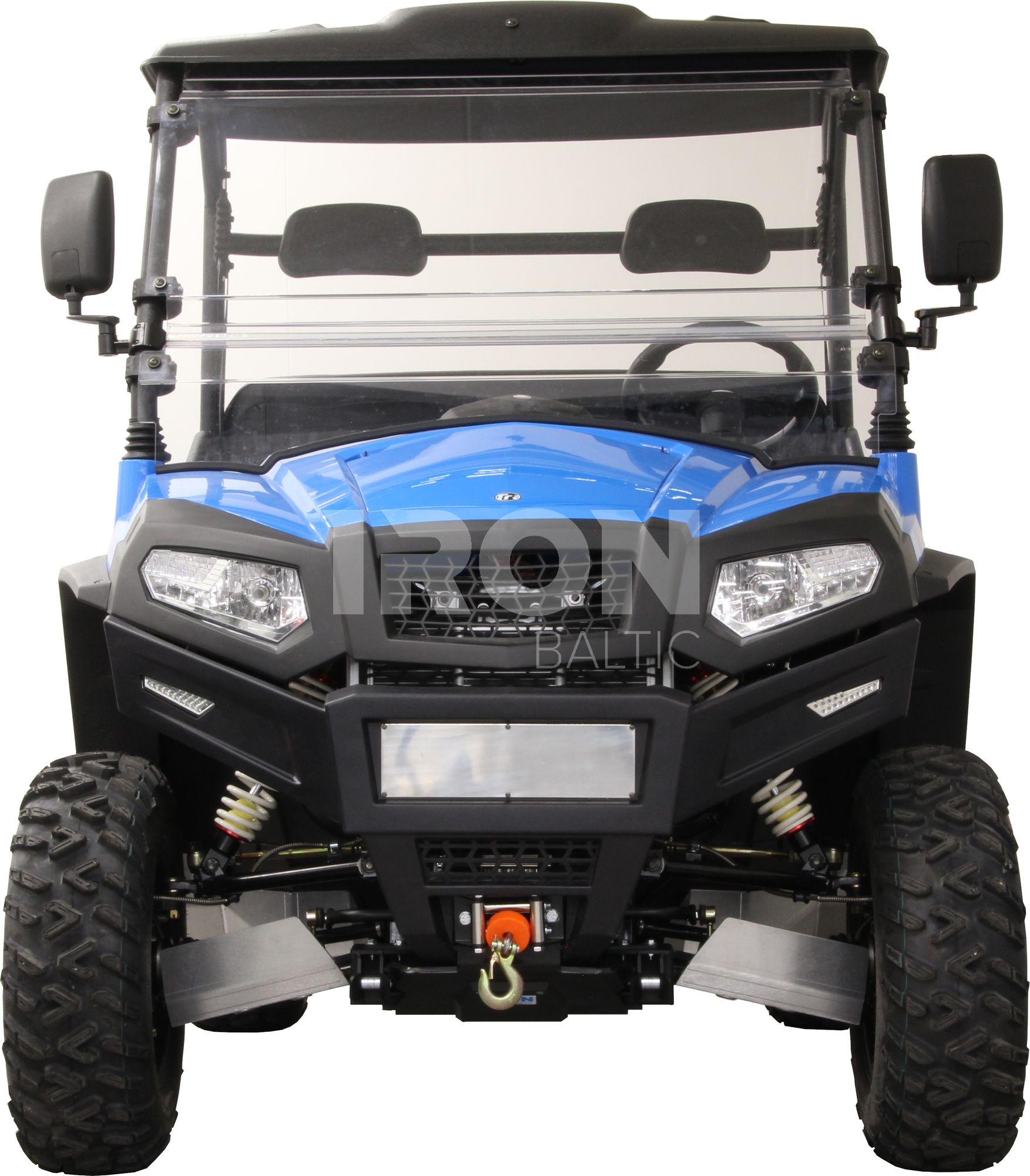Skid plate full set (plastic-aluminium): Trapper 550 UTV: HiSun 550 UTV