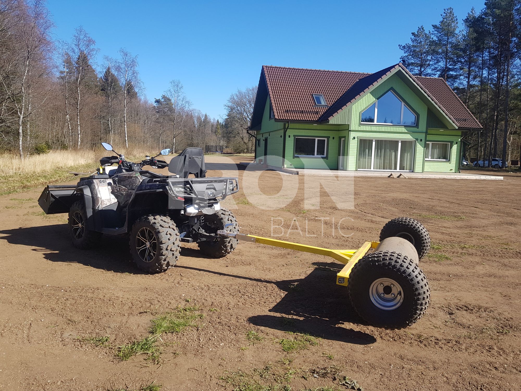 Support wheels: ( Land Roller )