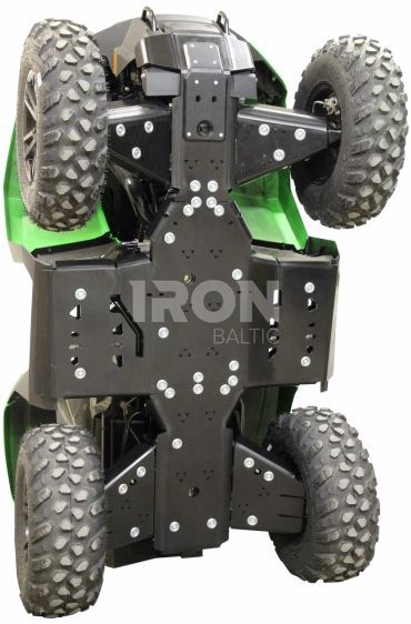 Skid plate full set (plastic): Arctic Cat Alterra 550 / 700