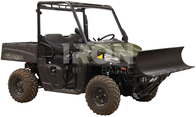 Front-mount UTV adapter: Polaris Ranger 400 / 570 / 800 / 900 / 1000