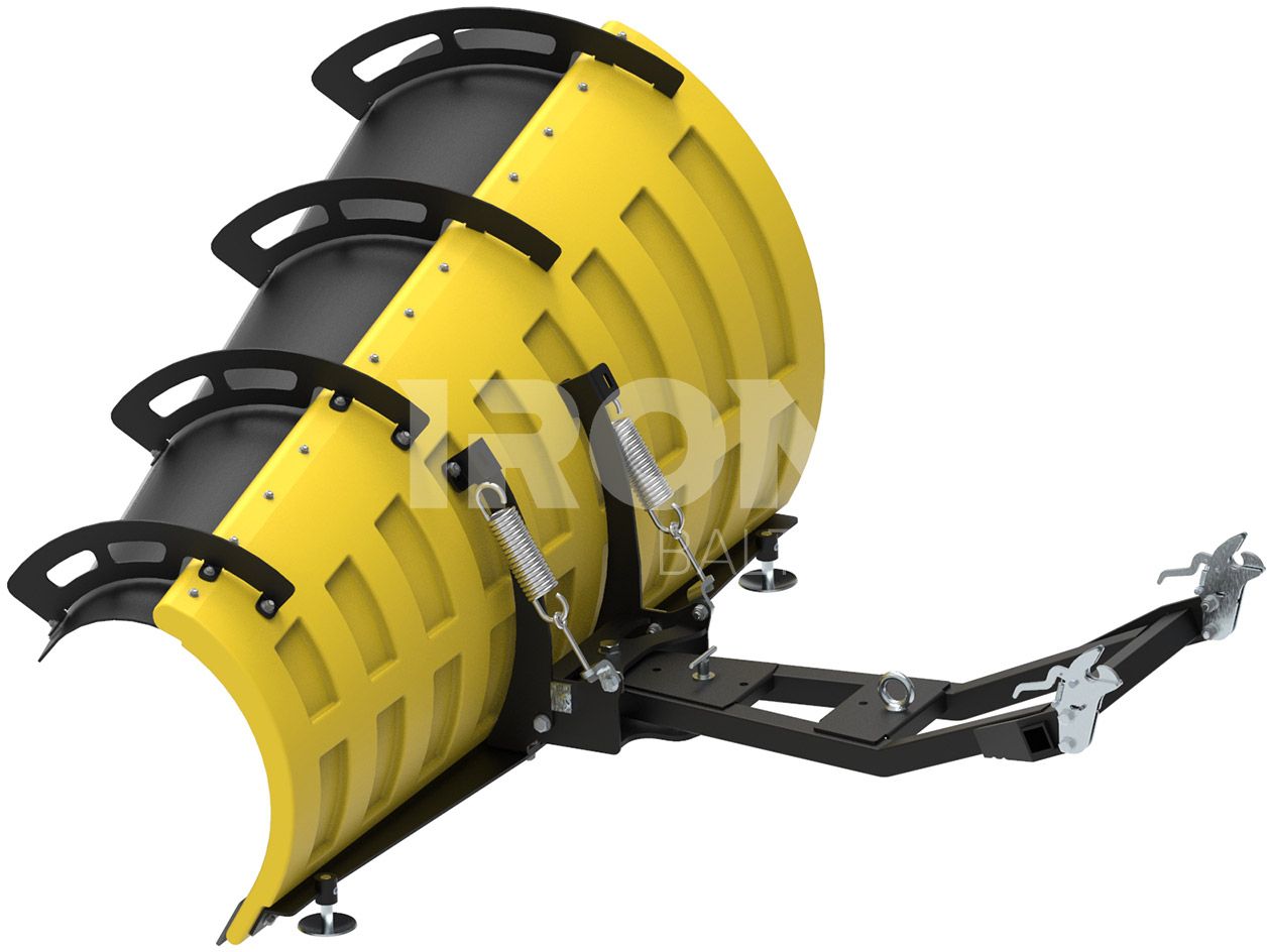 Front-mount push tubes: for tracks fitted ATV: ( narrow mount )