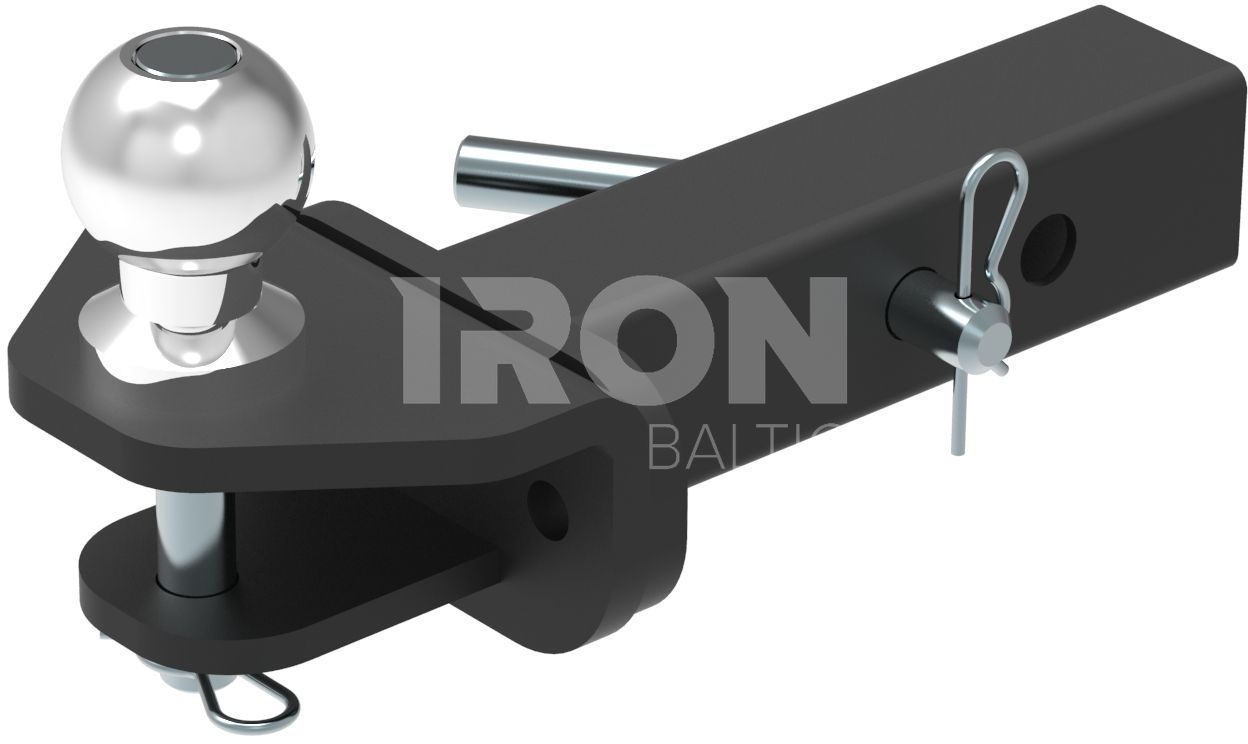 Hitch-ball mounting kit: Polaris Ranger: TGB 550 600 1000: AC Alterra 700 XT: Kymco 700: ODES
