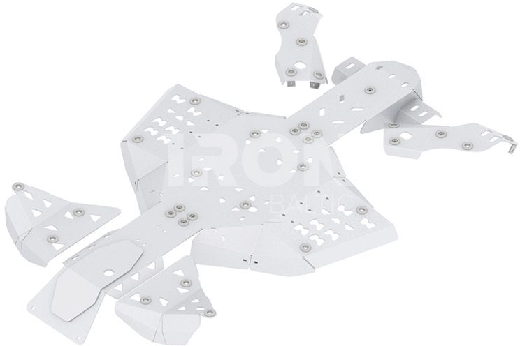 Skid plate full set (aluminium): CanAm Renegade X MR: (2019+)