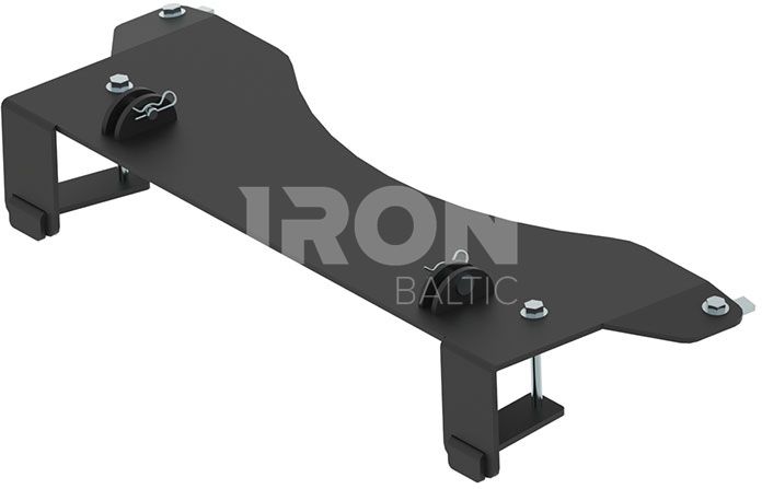 Mid-mount adapter: Yamaha Wolverine 700