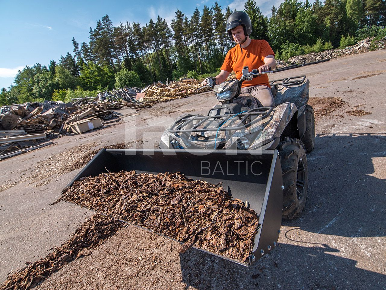 Plow bucket 1280mm