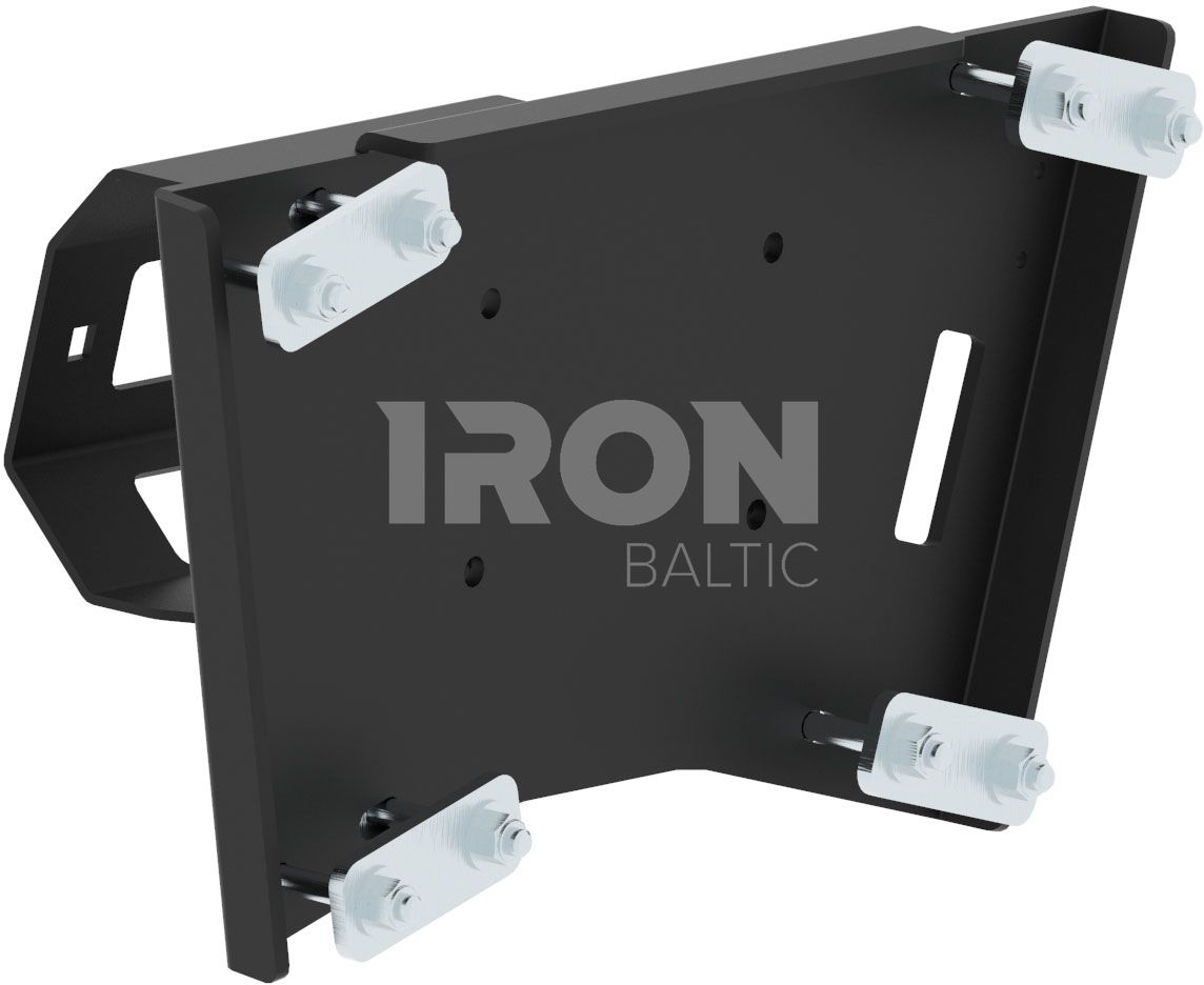 Rear winch mounting kit: CFMOTO UFORCE 600