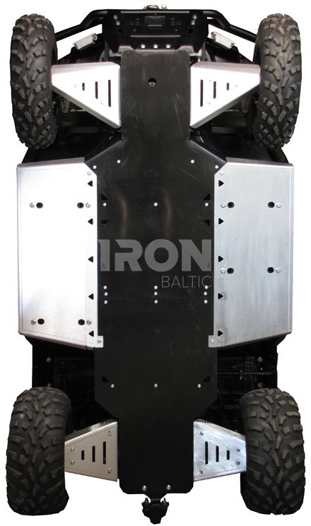 Skid plate full set (plastic): Polaris Ranger 400 / EV