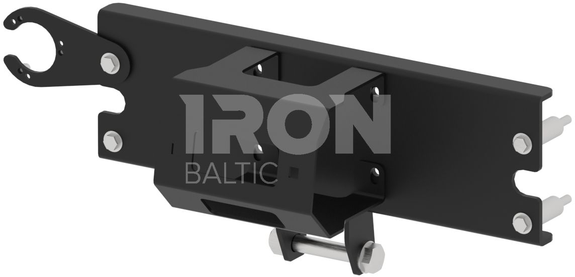 Rear winch mounting kit: U10PRO / U10PRO XL (2025+)