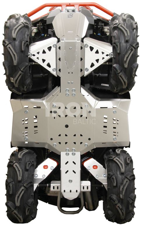 Rear A-arm guards (aluminium)