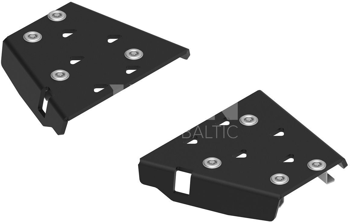 Pl. Rear A-arm guards (pair): CanAm Outlander 500/700/PRO (2023+)