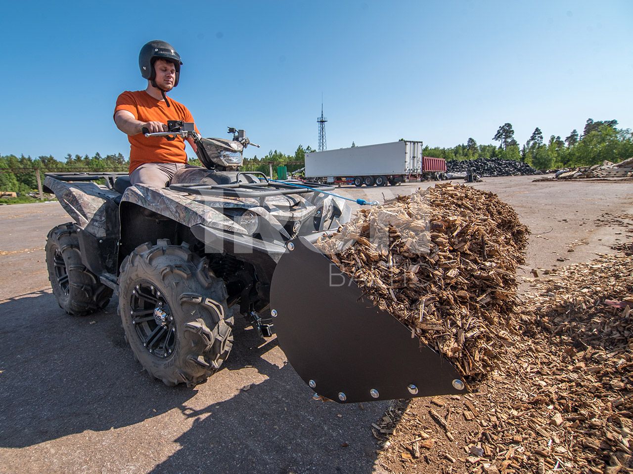 Plow bucket 1280mm